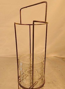 Stainless Steel Rack for 10 Petri Dishes
