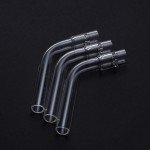 Curved Glass Tube Stem Set - 110mm (3 Pcs)