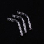 Curved Glass Tube Stem Set - 110mm (3 Pcs)