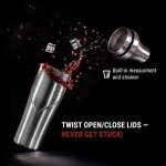Insulated Stainless Steel Cocktail Shaker 24oz