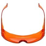 Calabria 1003 Orange Fitover Dental Safety Glasses