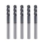 Carbide Ball Nose End Mill for Alloy Steels