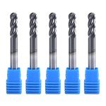 Carbide Ball Nose End Mill for Alloy Steels