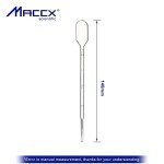 Maccx 100pcs Sterile Graduated Transfer Pipettes