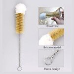 Stainless Steel Bottle Cleaning Brush Set - 3 Pack