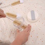 Stainless Steel Bottle Cleaning Brush Set - 3 Pack