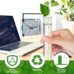 Akamino 15 Pcs Clear Test Tubes for Propagation