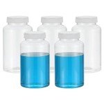 500ml Wide Mouth Reagent Bottles - Set of 5
