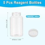 500ml Wide Mouth Reagent Bottles - Set of 5