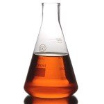 Deschem 1000ml Glass Erlenmeyer Flask - Narrow Mouth