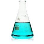 Deschem 1000ml Glass Erlenmeyer Flask - Narrow Mouth