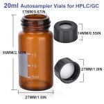 20ML Autosampler Vial Pack for HPLC/GC
