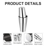 Professional 6-Piece Boston Cocktail Shaker Set