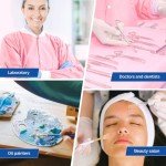 10 Pack Pink Disposable Lab Jackets – Large