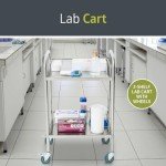 Portable Stainless Steel Lab Cart with Casters