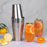 Professional 6-Piece Boston Cocktail Shaker Set
