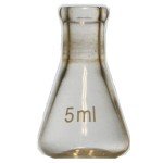 5ml Narrow Mouth Erlenmeyer Flask - Pack of 2