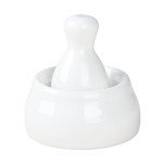 Mini Porcelain Pill Crusher Mortar and Pestle Set