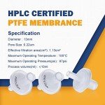 Pack of 100 Welded Syringe Filters, 13 mm