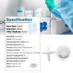 Hydrophilic Nylon Syringe Filters, 25mm, Pack of 100