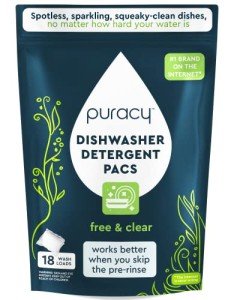 Natural Enzyme Dishwasher Pods – 18 Count