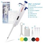 High-Accuracy Adjustable Single-Channel Pipette 0.5-10 uL