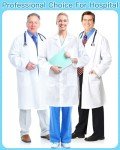3-Piece Unisex Professional Lab Coat Set
