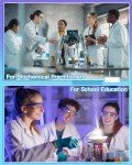 3-Piece Unisex Professional Lab Coat Set