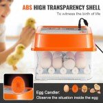 VEVOR 12-Egg Automatic Incubator with Turner Display
