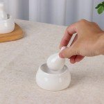 Mini Porcelain Pill Crusher Mortar and Pestle Set