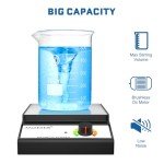 ANZESER 3000RPM Magnetic Stirrer with Stir Bar