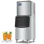 High-Volume Stainless Steel Ice Maker Machine