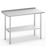 Atelicf 24" x 48" Stainless Steel Prep Table