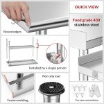 Atelicf 24" x 48" Stainless Steel Prep Table
