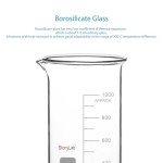 Stonylab 1000ml Borosilicate Glass Beaker with Spout