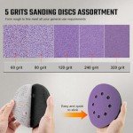 5-Inch Hook & Loop Sanding Disc with Pad