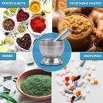 Stainless Steel Pill Crusher and Grinder Set