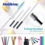 8-Pack Bottle Brush Cleaning Set with Long Handle