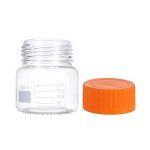 250 mL Wide Mouth Lab Glass Bottles - 6 Pack