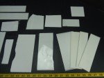 Assorted Chromatography Glass Plates for Lab Use