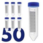 50mL Conical Centrifuge Tubes with Screw Caps