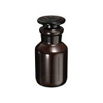 Amber Glass Reagent Media Bottle 125mL