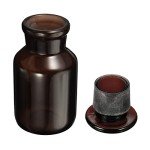 Amber Glass Reagent Media Bottle 125mL