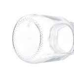 6 Pack 500 mL Graduated Round Lab Glass Bottles