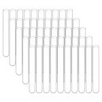 Stonylab 50-Pack Borosilicate Glass Test Tubes