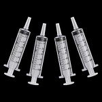 10 Pack 60ml Sterile Plastic Syringes with Tips