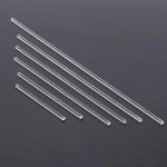 8 Pcs Glass Stirring Sticks - 7.9” Length