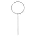 Stainless Steel Closed Ring Support for Labs 80mm