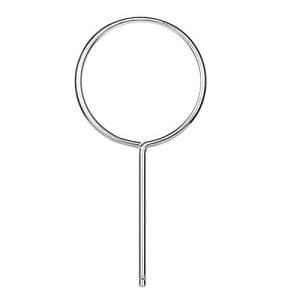 StonyLab Chrome-Plated Support Retort Ring, 140 mm