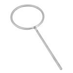 Stainless Steel Closed Ring Support for Labs 80mm